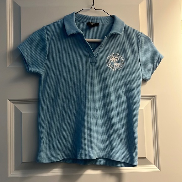 Girls palm beach Graphic polo shirt - Picture 2 of 5